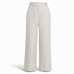 Veronica Beard Isley Oatmeal Check Pants | NWT Size 4